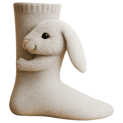 Fun Plush Animal Hug Socks