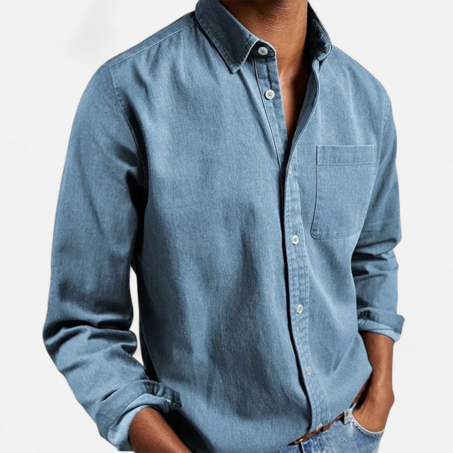 Classic Fit Men's Formal Dress Shirt