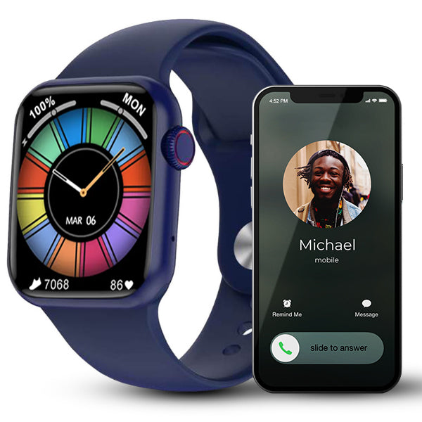 Universal Fitness Smart Watch Compatible iOS Samsung