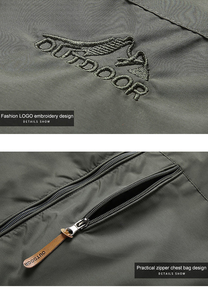 VogeLuxe | Men’s Waterproof Softshell Hooded Outdoor Jacket