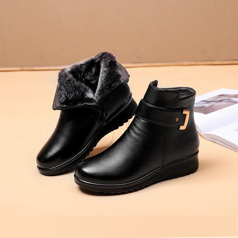Stylish Ankle Boots for Cold Weather - VogeLuxe