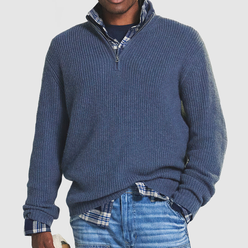 Cozy Mens Relaxed Fit Winter Sweater