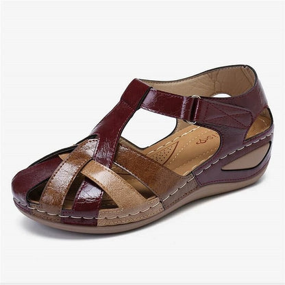 VogeLuxe | Women’s Closed Toe Wedge Sandal
