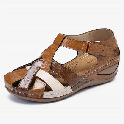 VogeLuxe | Women’s Closed Toe Wedge Sandal