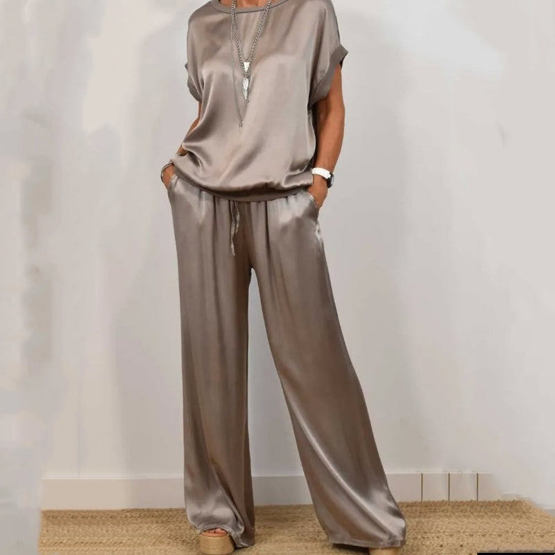 Chic Ladies 2 Piece Suit Set