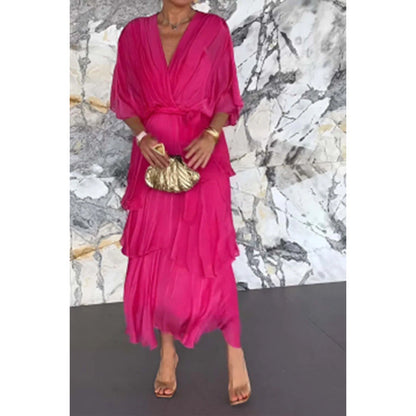 Beautiful Flowing Maxi Evening Dress