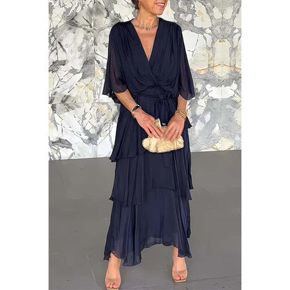 Beautiful Flowing Maxi Evening Dress