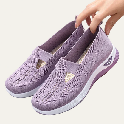 VogeLuxe | Women’s Breathable Mesh Slip On Low Top Sneakers