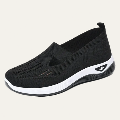VogeLuxe | Women’s Breathable Mesh Slip On Low Top Sneakers