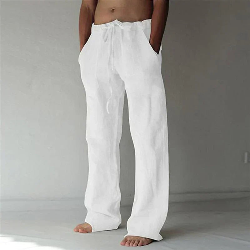 Comfortable Loose Fit Jogger Pants with Pockets - VogeLuxe