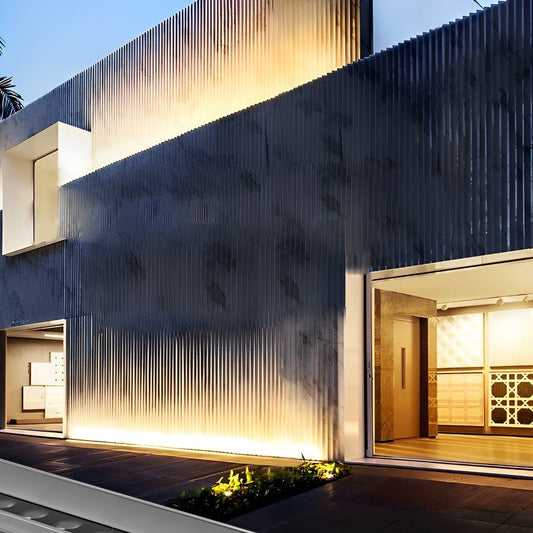 Bright Outdoor LED Wall Lights Waterproof Dimmable Aluminum - VogeLuxe