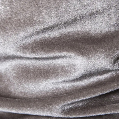 VogeLuxe | Men’s Velvet Pullover Hoodie with Kangaroo Pocket