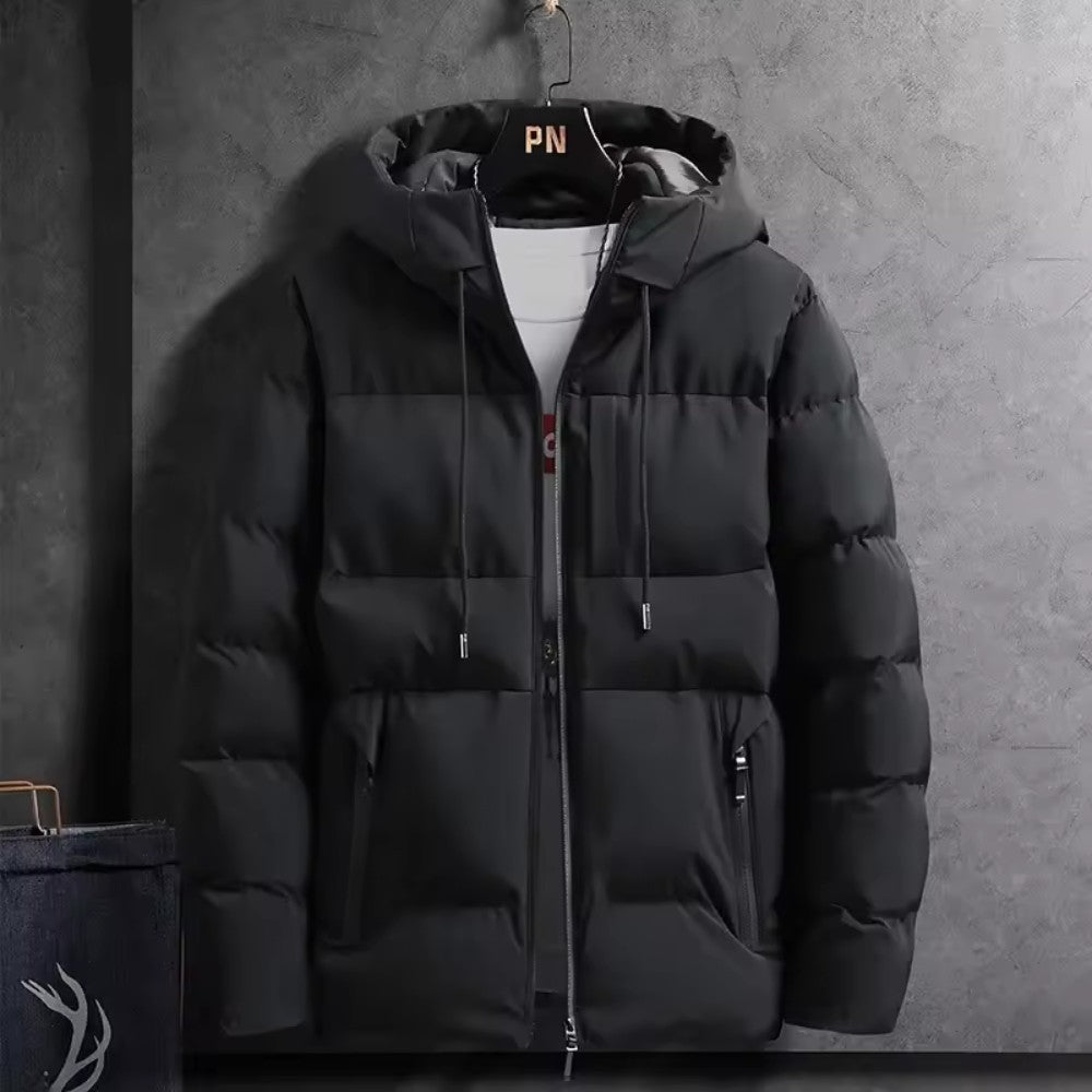 VogeLuxe | Men’s Warm Hooded Insulated Puffer Jacket
