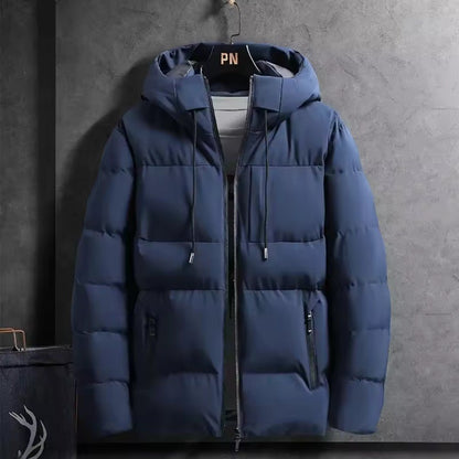 VogeLuxe | Men’s Warm Hooded Insulated Puffer Jacket