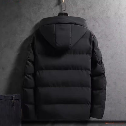 VogeLuxe | Men’s Warm Hooded Insulated Puffer Jacket