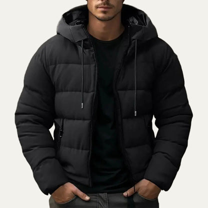 VogeLuxe | Men’s Warm Hooded Insulated Puffer Jacket