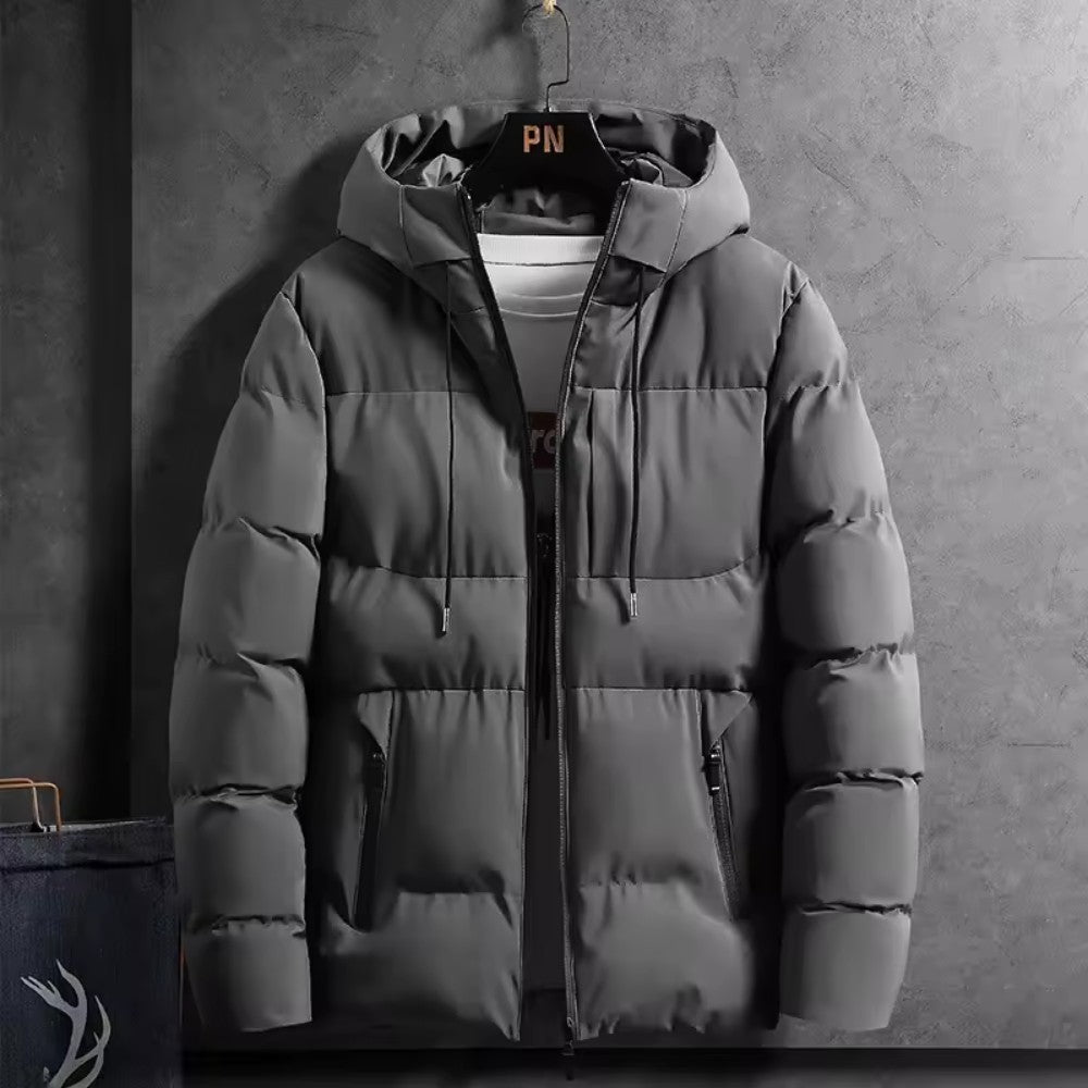 VogeLuxe | Men’s Warm Hooded Insulated Puffer Jacket