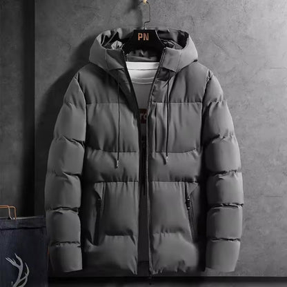 VogeLuxe | Men’s Warm Hooded Insulated Puffer Jacket
