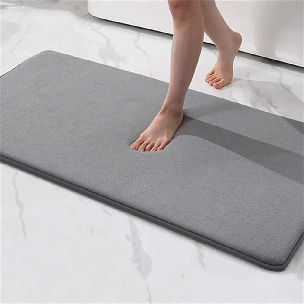 Plush Soft Bathroom Mat Non Slip Fast Dry Rug - VogeLuxe