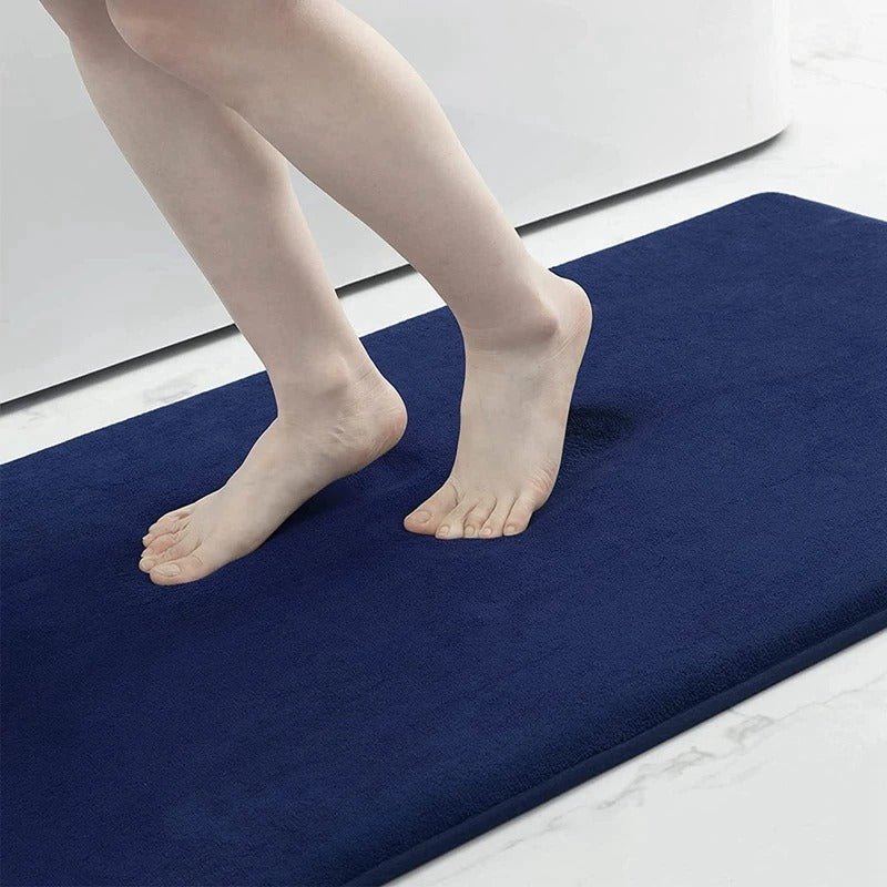 Plush Soft Bathroom Mat Non Slip Fast Dry Rug