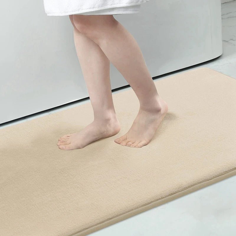 Plush Soft Bathroom Mat Non Slip Fast Dry Rug