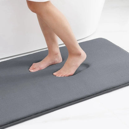 Plush Soft Bathroom Mat Non Slip Fast Dry Rug