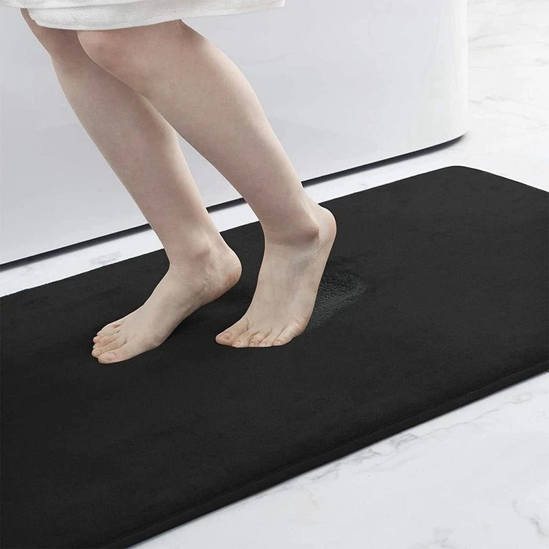 Plush Soft Bathroom Mat Non Slip Fast Dry Rug