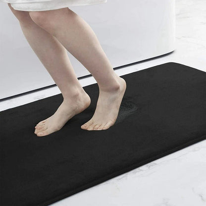 Plush Soft Bathroom Mat Non Slip Fast Dry Rug