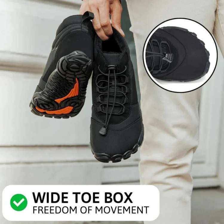 VogeLuxe | Unisex Minimalist Mid Cut Barefoot Boots