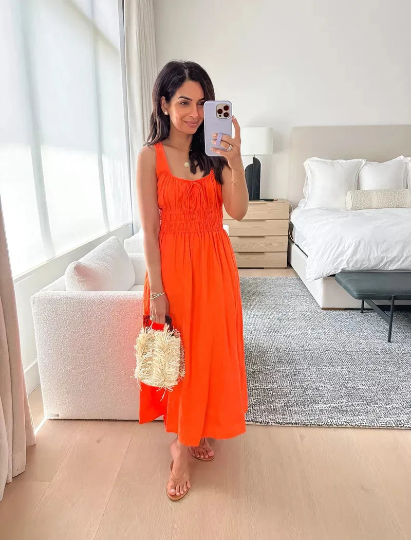 Lightweight Women's Casual Linen Summer Dress