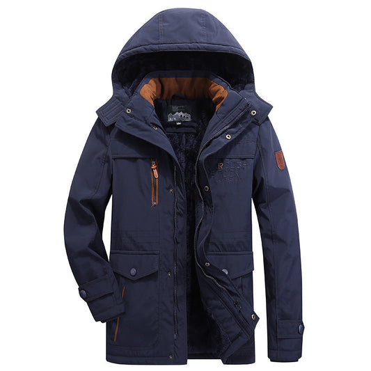 Warm Waterproof Insulated Hooded Parka Coat - VogeLuxe