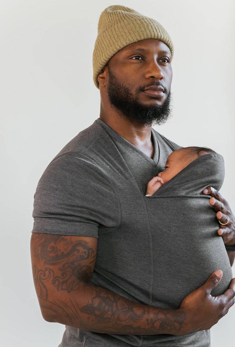 Comfortable Baby Carrier Tee for Moms and Dads