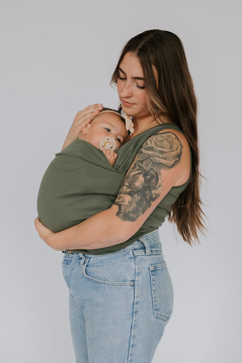 Comfortable Baby Carrier Tee for Moms and Dads