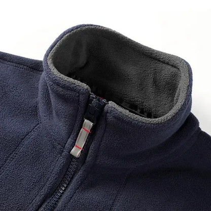 VogeLuxe | Men’s Thermal Casual Fleece Zip Up Jacket