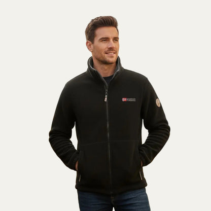 VogeLuxe | Men’s Thermal Casual Fleece Zip Up Jacket