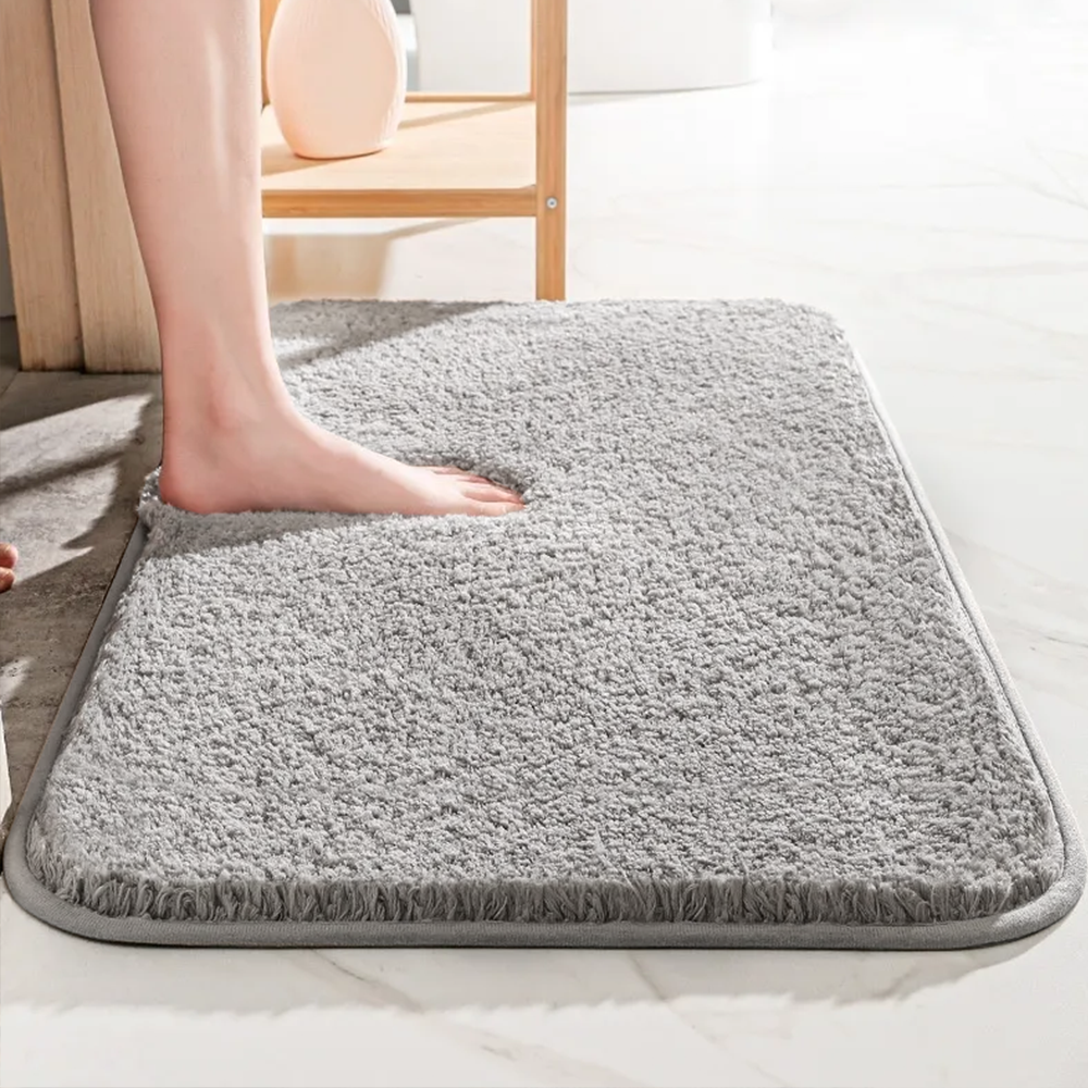 Soft Luxury Bathroom Mat with Thick Plush Cushioning - BritishElegance