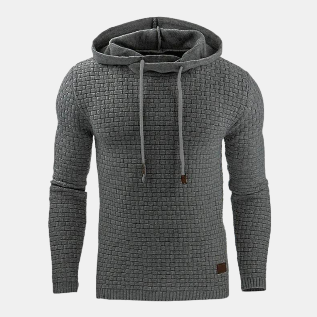 Men's Fleece Slim Fit Hooded Sweatshirt - VogeLuxe