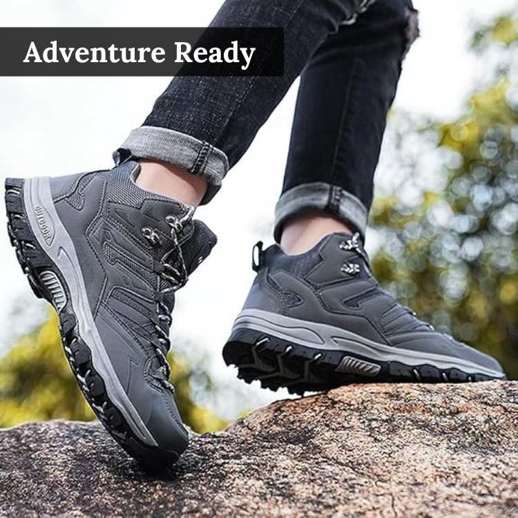 VogeLuxe | Men’s Mid Cut Hiking Support Boots
