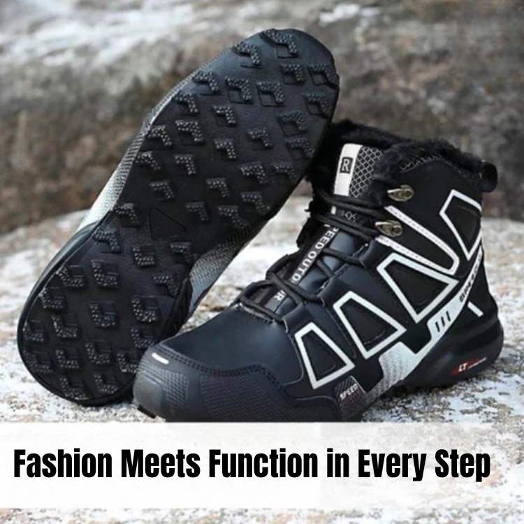 VogeLuxe | Men’s Rugged Mid Cut Outdoor Hiking Boots