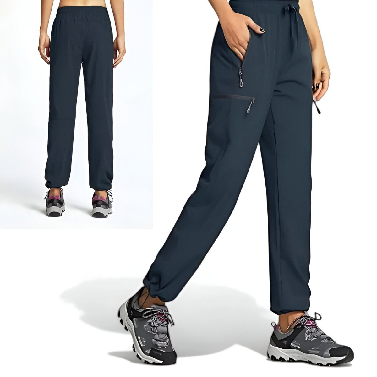VogeLuxe | Women’s Technical Outdoor Hiking Pants With Adjustable Fit