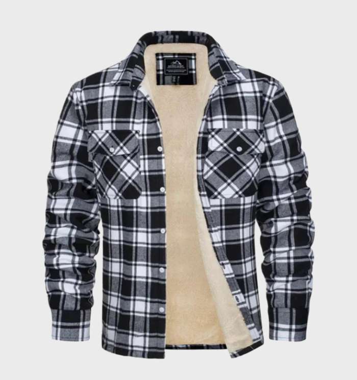 VogeLuxe | Men’s Wide Wale Corduroy Quilted Puffer Jacket