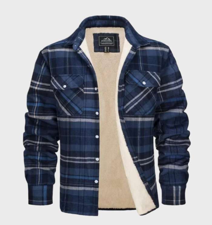 VogeLuxe | Men’s Wide Wale Corduroy Quilted Puffer Jacket