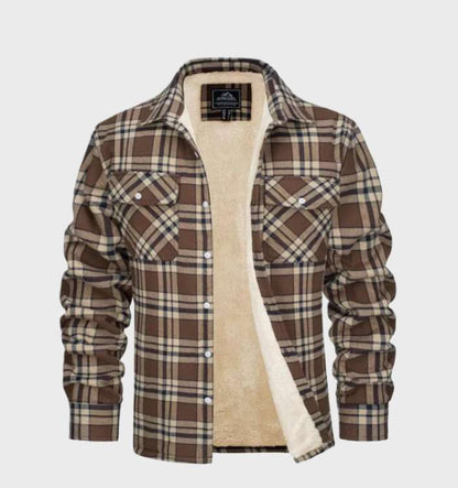 VogeLuxe | Men’s Wide Wale Corduroy Quilted Puffer Jacket