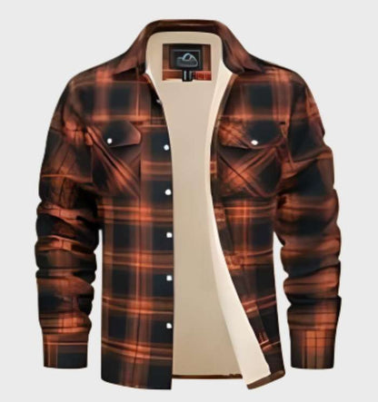 VogeLuxe | Men’s Wide Wale Corduroy Quilted Puffer Jacket