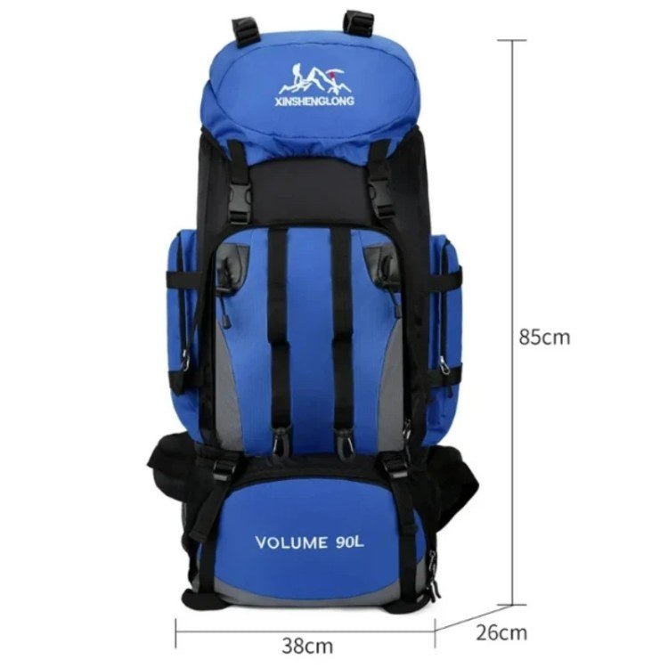 VogeLuxe | Men’s High Capacity External Frame Trekking Backpack