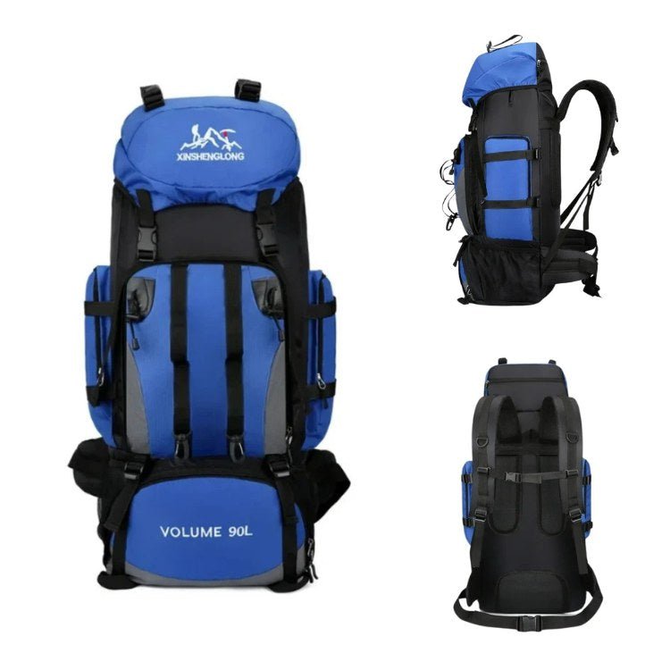 VogeLuxe | Men’s High Capacity External Frame Trekking Backpack