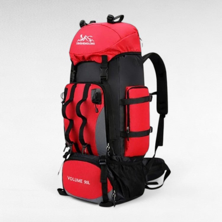 VogeLuxe | Men’s High Capacity External Frame Trekking Backpack