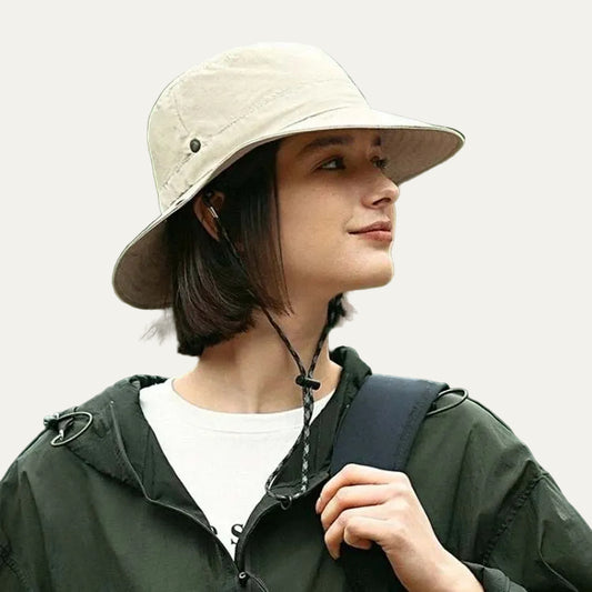 VogeLuxe | Women’s Functional Wide Brim Bucket Hat