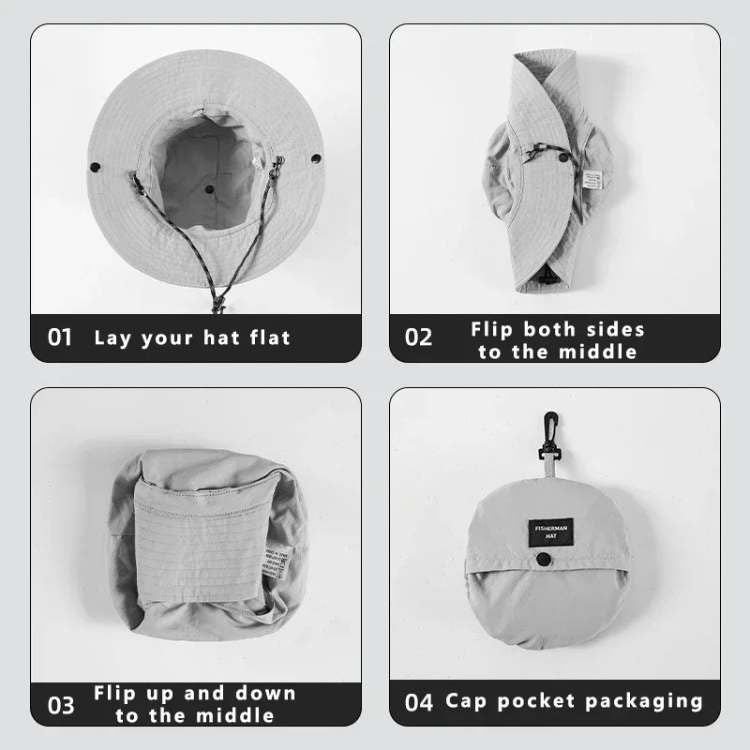 VogeLuxe | Women’s Functional Wide Brim Bucket Hat
