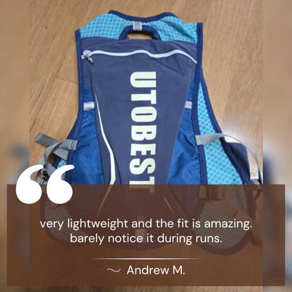 VogeLuxe | Unisex Lightweight Breathable Running Hydration Vest
